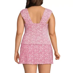 Women's Square Neck Underwire Tankini Top