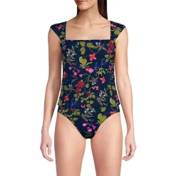 Women's Square Neck Underwire Tankini Top