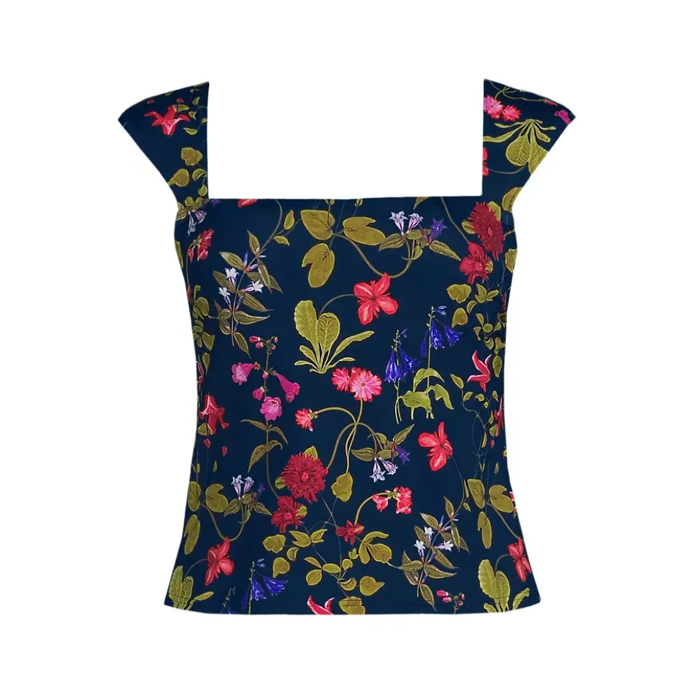 Women's Square Neck Underwire Tankini Top
