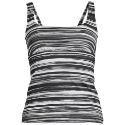 Women's Square Neck Underwire Tankini Swimsuit Top