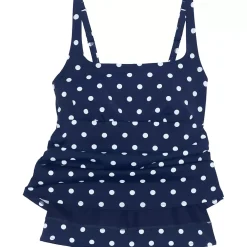 Women's Square Neck Underwire Tankini Swimsuit Top
