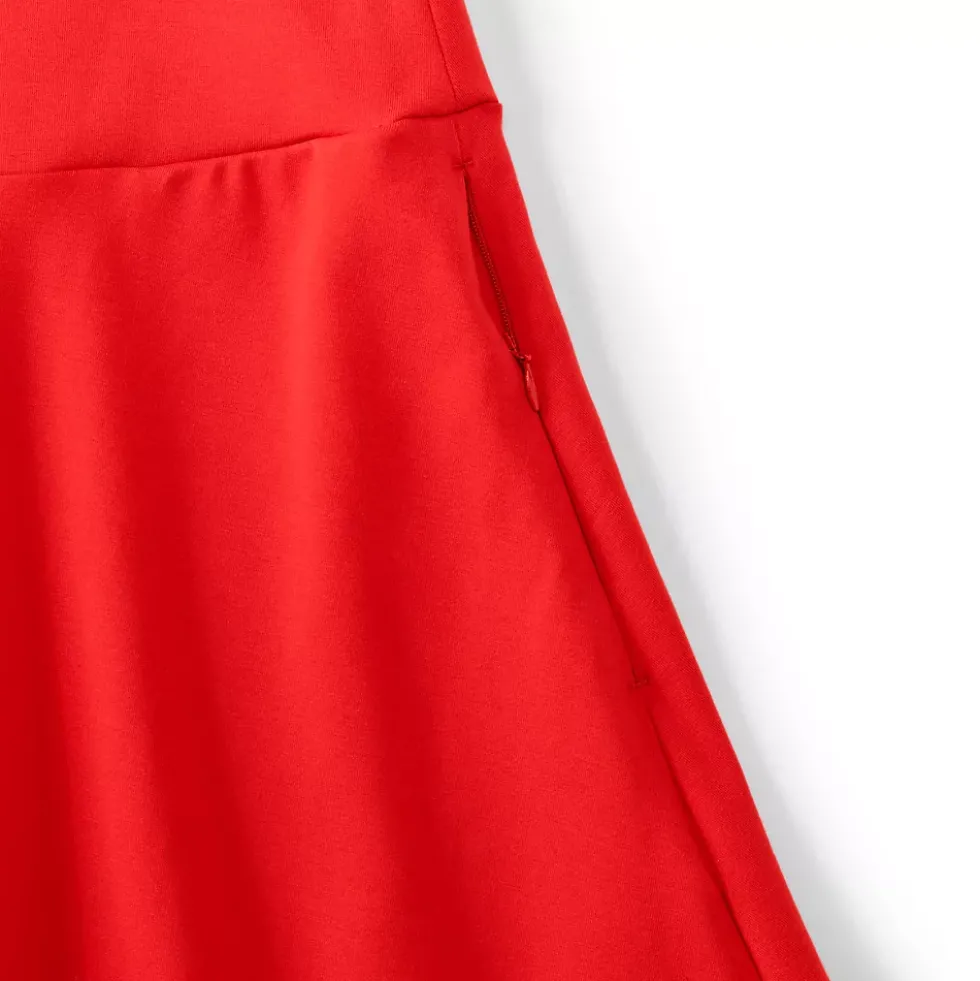 Women's Starfish Drop Waist Above the Knee Skirt