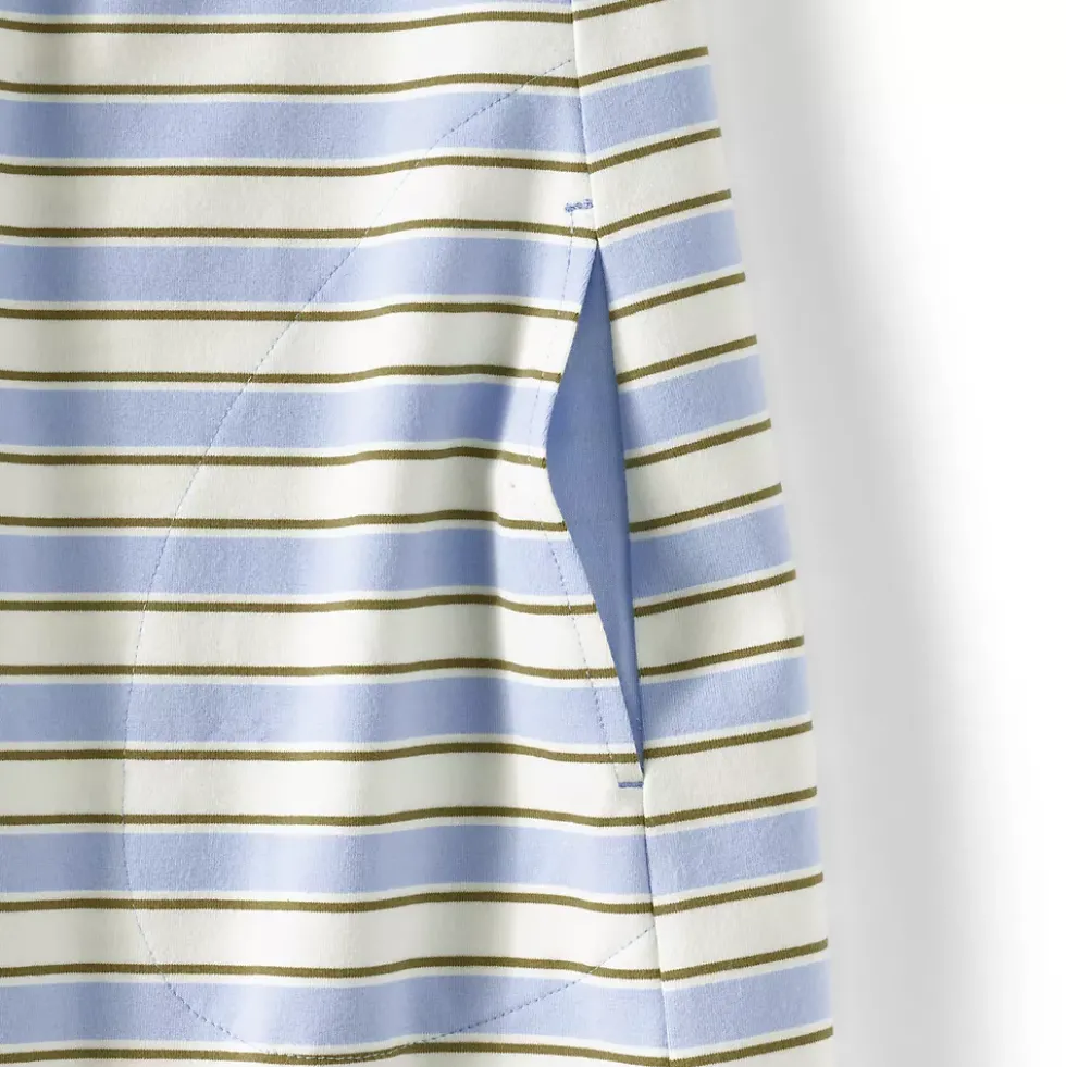 Women's Starfish Elbow Sleeve Polo Dress