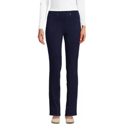 Women's Starfish High Rise Knit Denim Straight Jeans