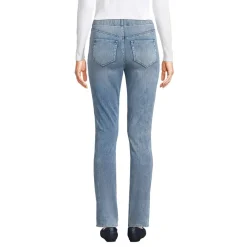 Women's Starfish High Rise Knit Denim Straight Jeans