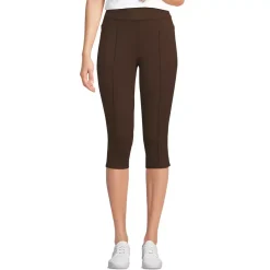 Women's Starfish High Rise Pintuck Capri Pants