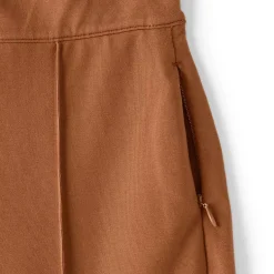 Women's Starfish High Rise Pintuck Capri Pants