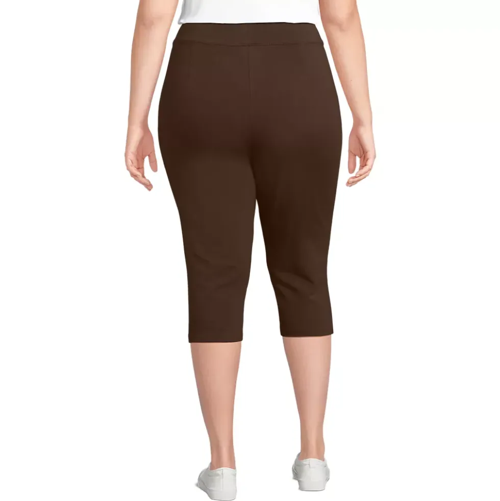 Women's Starfish High Rise Pintuck Capri Pants