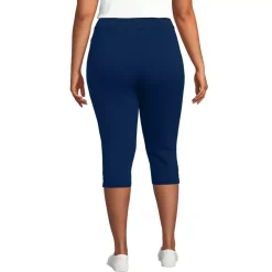 Women's Starfish High Rise Pintuck Capri Pants