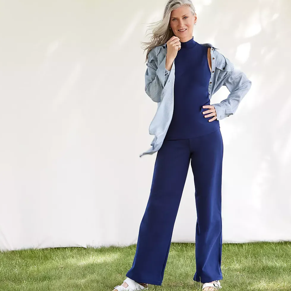 Women's Starfish High Rise Wide Leg Pants