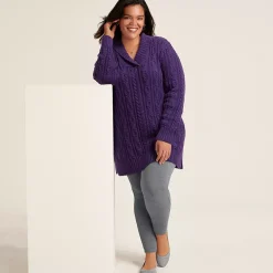Women's Starfish Mid Rise Knit Leggings