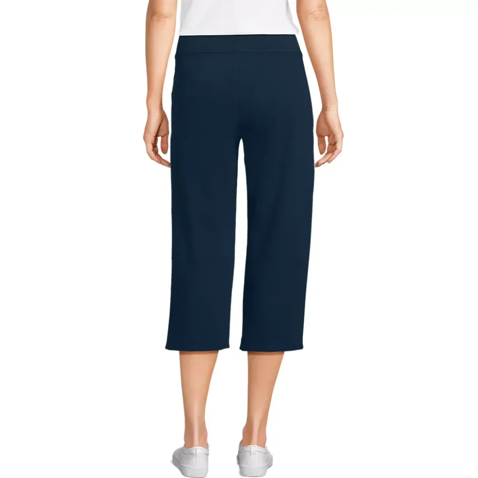 Women's Starfish Mid Rise Pull On Crop Pants