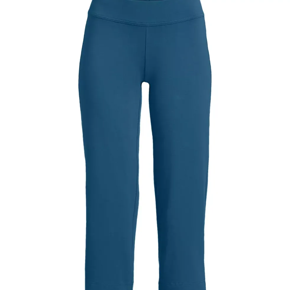 Women's Starfish Mid Rise Pull On Crop Pants