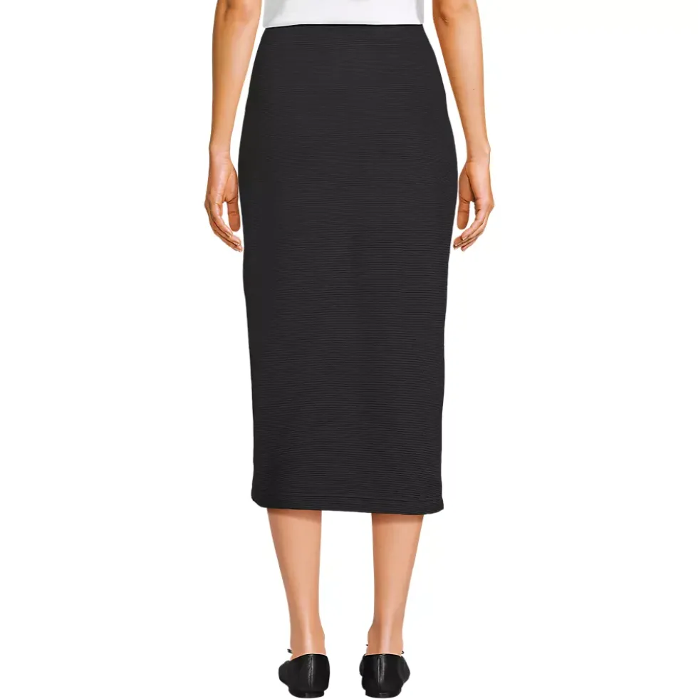 Women's Starfish Side Zip Midi Skirt