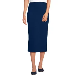 Women's Starfish Side Zip Midi Skirt