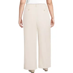 Women's Stretch Canvas High Rise Wide Leg Pants