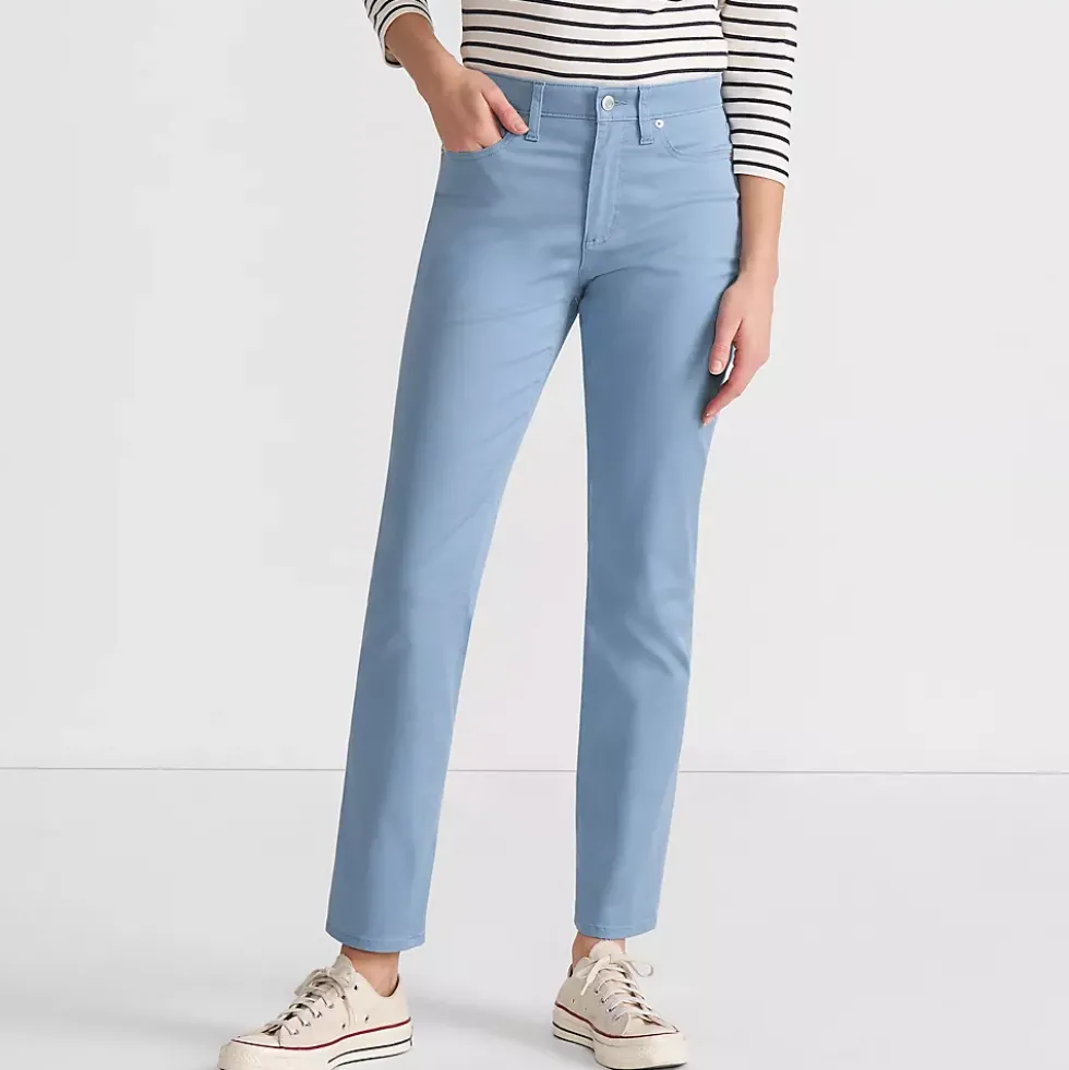 Women's Stretch Chino High Rise Slim Pants
