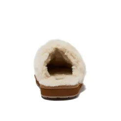 Women's Suede Furry Lined Indoor Outdoor Slippers