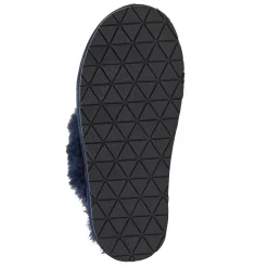 Women's Suede Furry Lined Indoor Outdoor Slippers