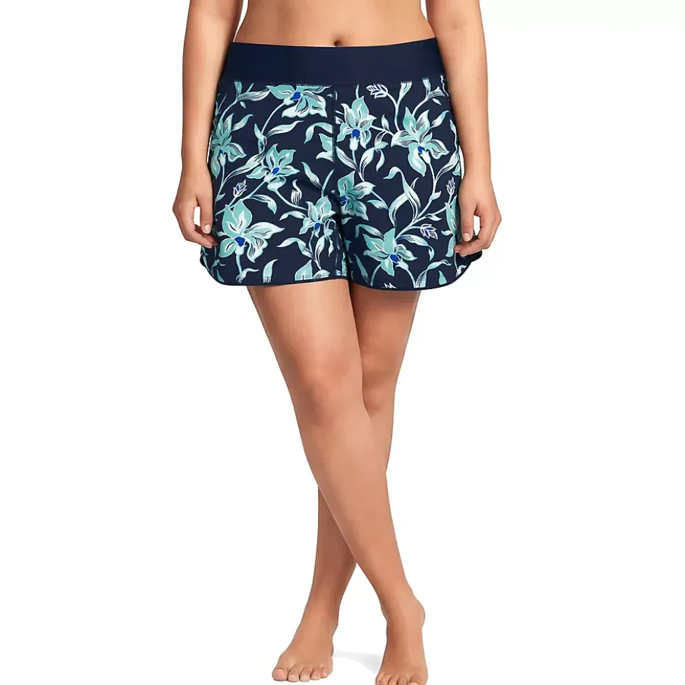 Women's SunShade UPF 50 5" Board Shorts with Panty