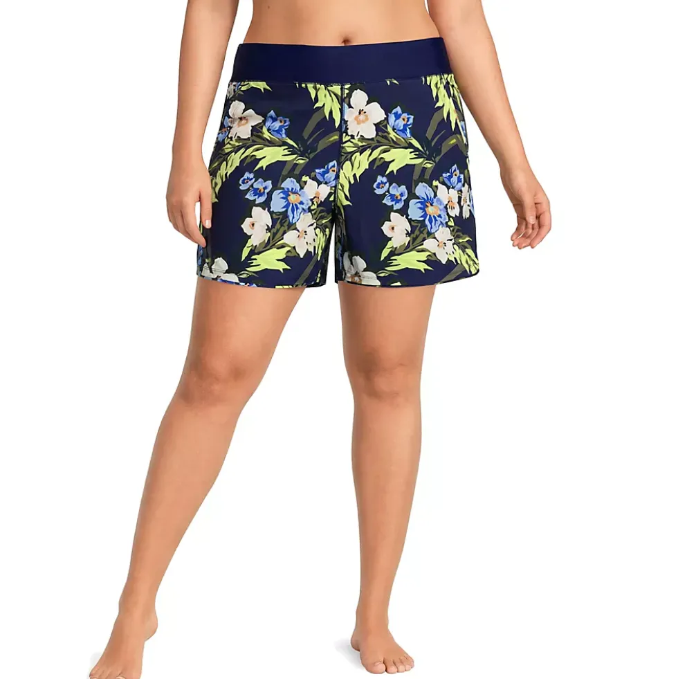 Women's SunShade UPF 50 5" Board Shorts with Panty