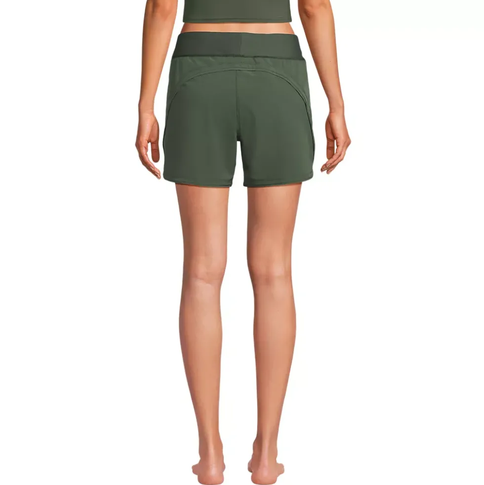Women's SunShade UPF 50 5" Board Shorts with Panty