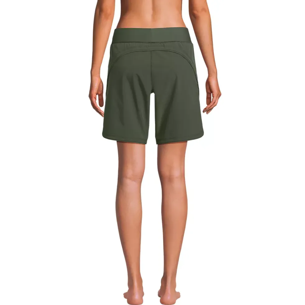 Women's SunShade UPF 50 9" Board Shorts with Panty
