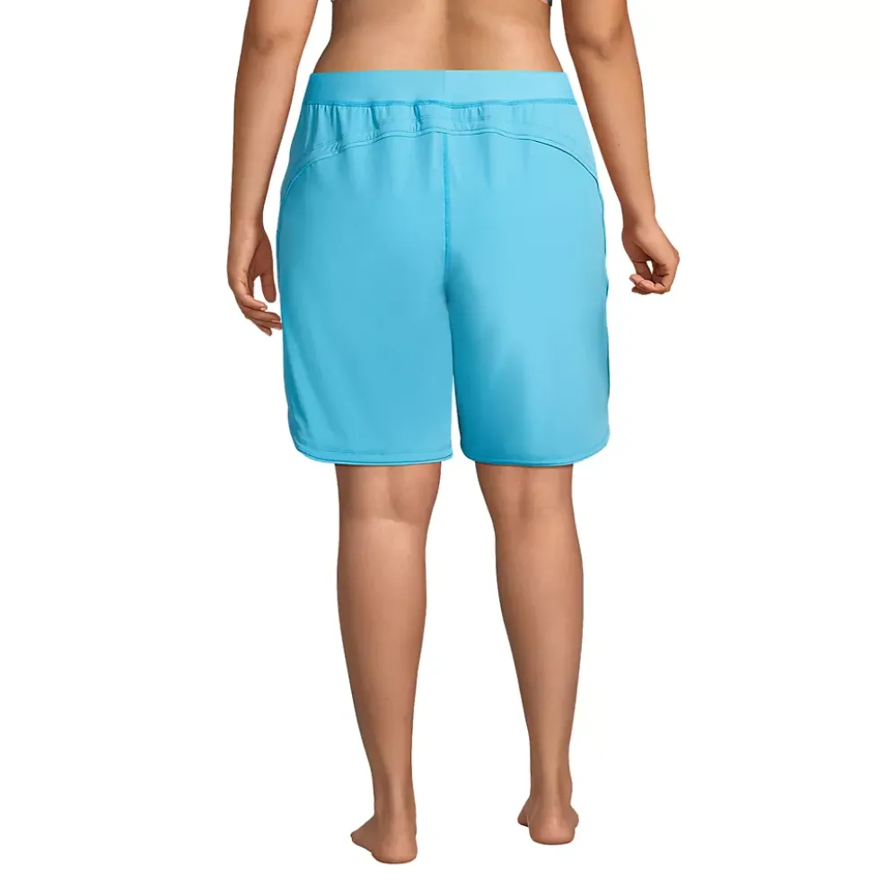 Women's SunShade UPF 50 9" Board Shorts with Panty