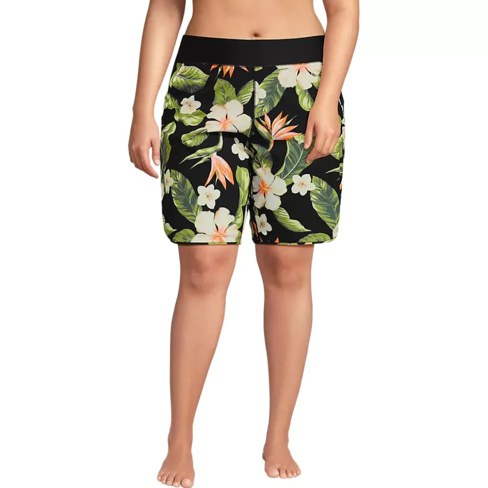 Women's SunShade UPF 50 9" Board Shorts with Panty