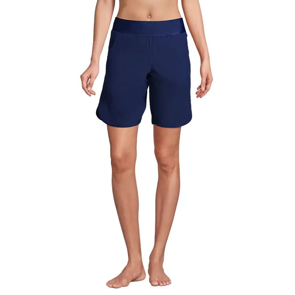 Women's SunShade UPF 50 9" Board Shorts with Panty