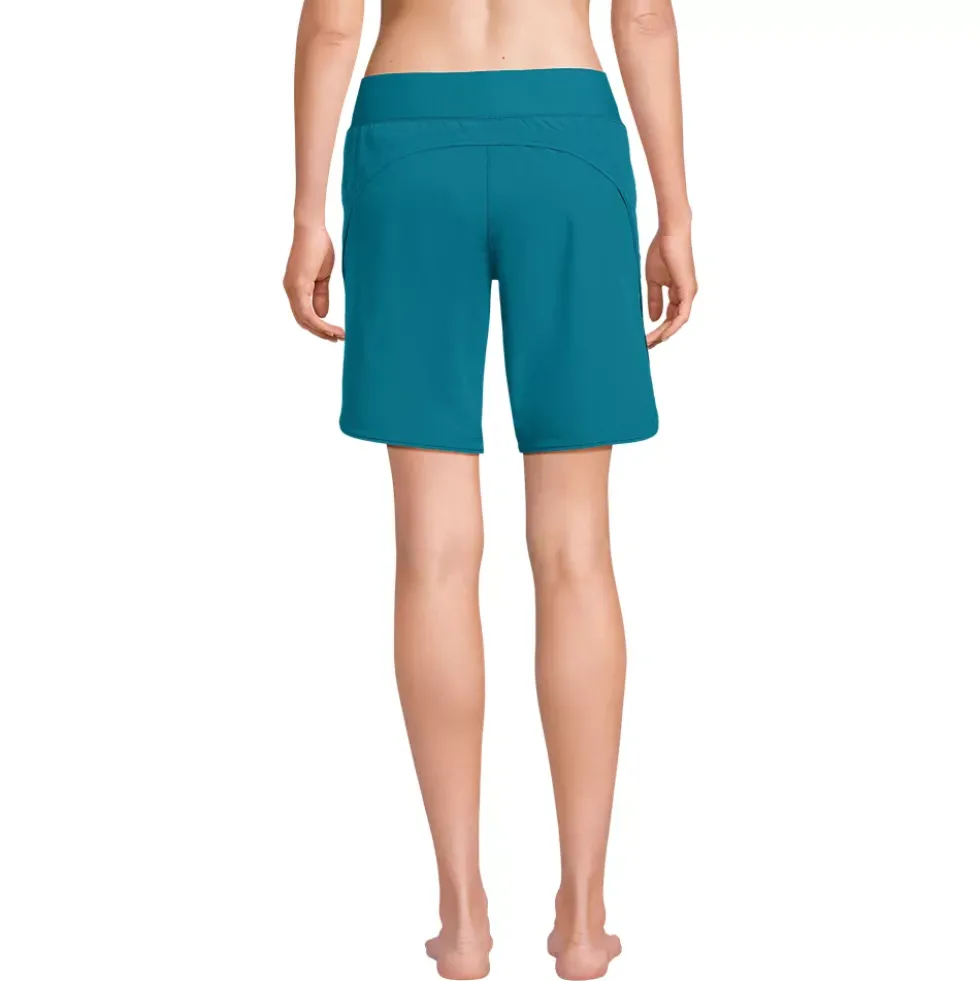Women's SunShade UPF 50 9" Board Shorts with Panty