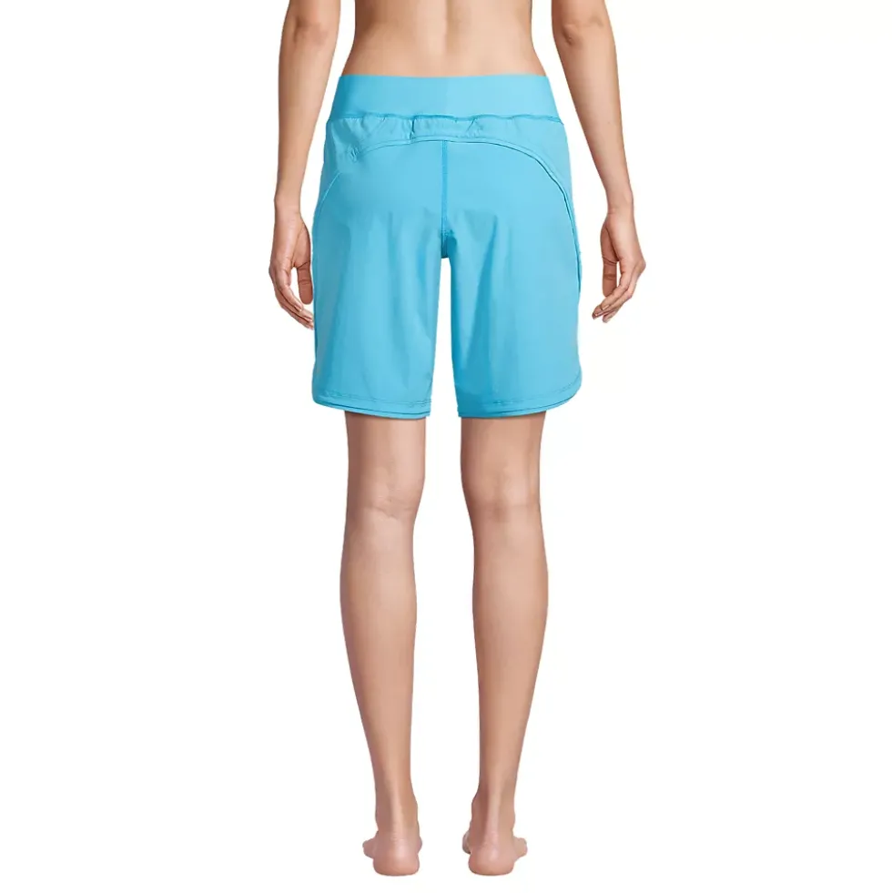 Women's SunShade UPF 50 9" Board Shorts with Panty