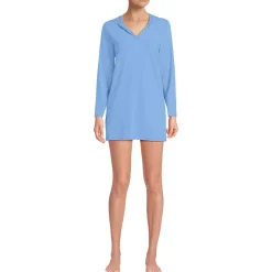 Women's SunShade UPF 50 Hooded Mini Swim Swim Cover-Up Dress