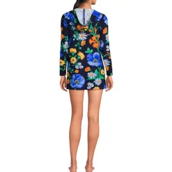 Women's SunShade UPF 50 Hooded Mini Swim Swim Cover-Up Dress