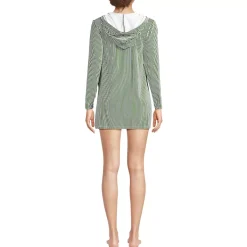 Women's SunShade UPF 50 Hooded Mini Swim Swim Cover-Up Dress
