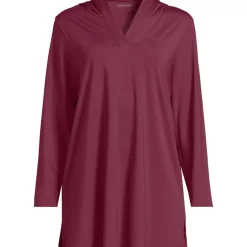 Women's SunShade UPF 50 Hooded Mini Swim Swim Cover-Up Dress