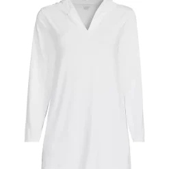 Women's SunShade UPF 50 Hooded Mini Swim Swim Cover-Up Dress