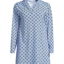 Women's SunShade UPF 50 Hooded Mini Swim Swim Cover-Up Dress