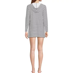 Women's SunShade UPF 50 Hooded Mini Swim Swim Cover-Up Dress