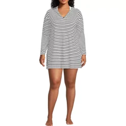 Women's SunShade UPF 50 Hooded Mini Swim Swim Cover-Up Dress