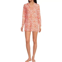 Women's SunShade UPF 50 Hooded Mini Swim Swim Cover-Up Dress