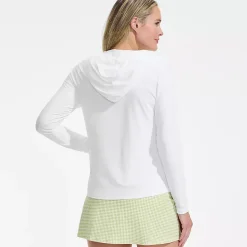 Women's SunShade UPF 50 Hooded Zip Front Rash Guard
