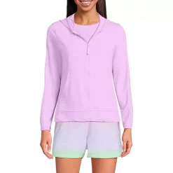 Women's SunShade UPF 50 Hooded Zip Front Rash Guard