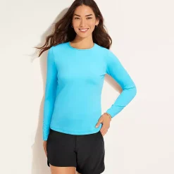 Women's SunShade UPF 50 Long Sleeve Rash Guard Swim Tee