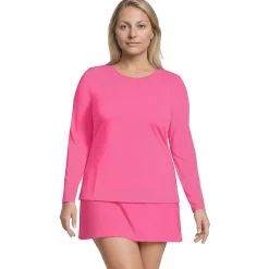Women's SunShade UPF 50 Long Sleeve Rash Guard Swim Tee