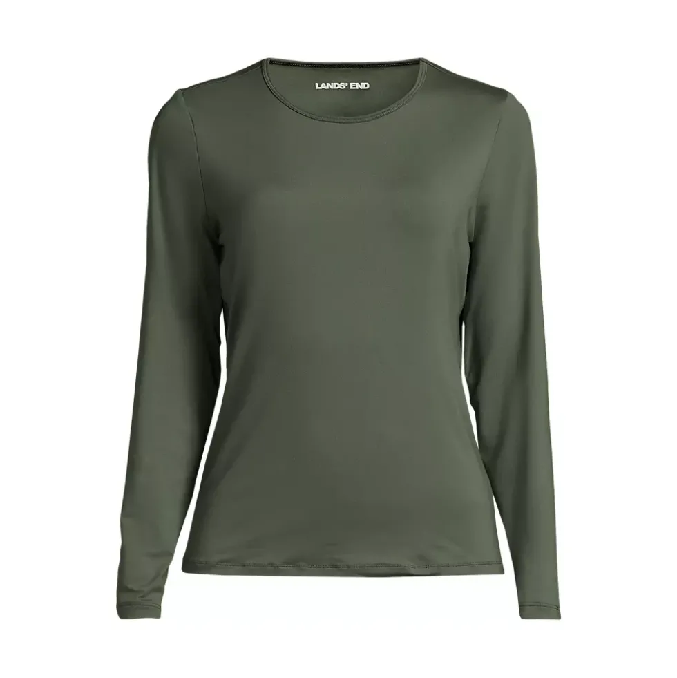 Women's SunShade UPF 50 Long Sleeve Rash Guard Swim Tee