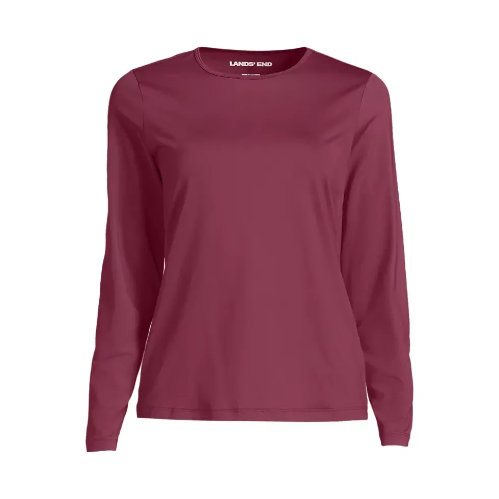 Women's SunShade UPF 50 Long Sleeve Rash Guard Swim Tee