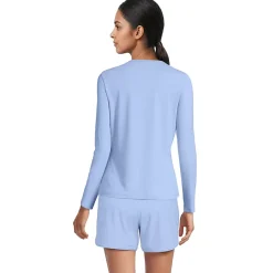 Women's SunShade UPF 50 Long Sleeve Rash Guard Swim Tee