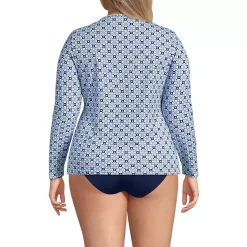 Women's SunShade UPF 50 Long Sleeve Rash Guard Swim Tee