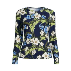 Women's SunShade UPF 50 Long Sleeve Rash Guard Swim Tee